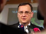 Chudinka, podrazáci. Drsná přestřelka mezi Kalouskem a Nečasem
