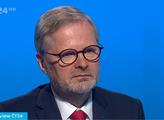 Premiér Fiala na ČT: „Jsme předurčení dovládnout.“