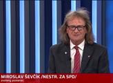 Práce BIS, hájil Ševčík v TV Motoristy a Pospíšil jen koukal