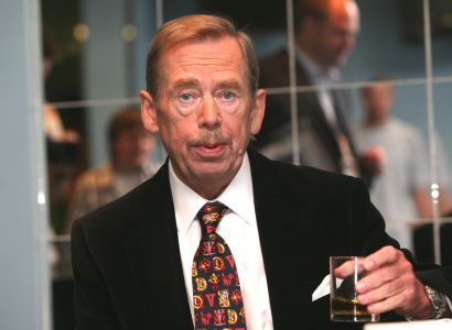 Havel opět podpořil Stranu zelených v předvolebním boji