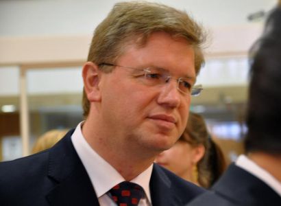 Své místo Topolánkovi nepřenechám, říká eurokomisař Füle 