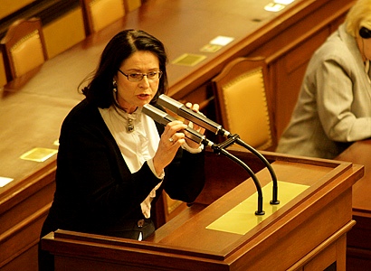 Po Vlčkovi povedu sněmovnu já, řekla Němcová
