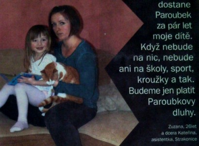 Zuzana v antikampani ODS: Miluji svou dceru, proto nevolím Paroubka