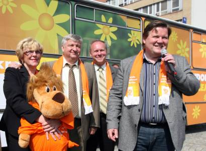 Škromach vyrazil do boje se Škromíkem. Vozit jej bude Škromák