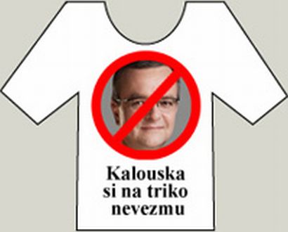 Bratři v triku na webu i letácích. Nevím o tom, reaguje Kalousek