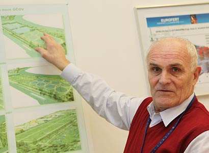Bém křičel, Bürgermeister třískal deskami. Vzpomíná projektant čistírny