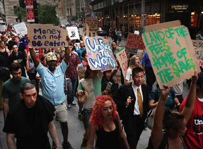 Ondřej Kosina: Hnutí "Occupy Wall Street" sílí