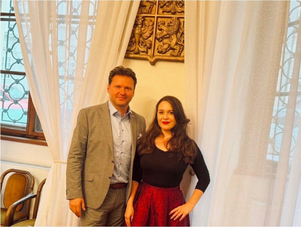 Gabriela Sedláčková s Radkem Vondráčkem