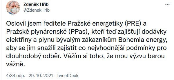 Jiří Písařík z Bohemia Energy se ocitl pod palbou