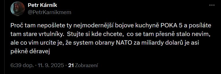 reakce na politickou debatu 