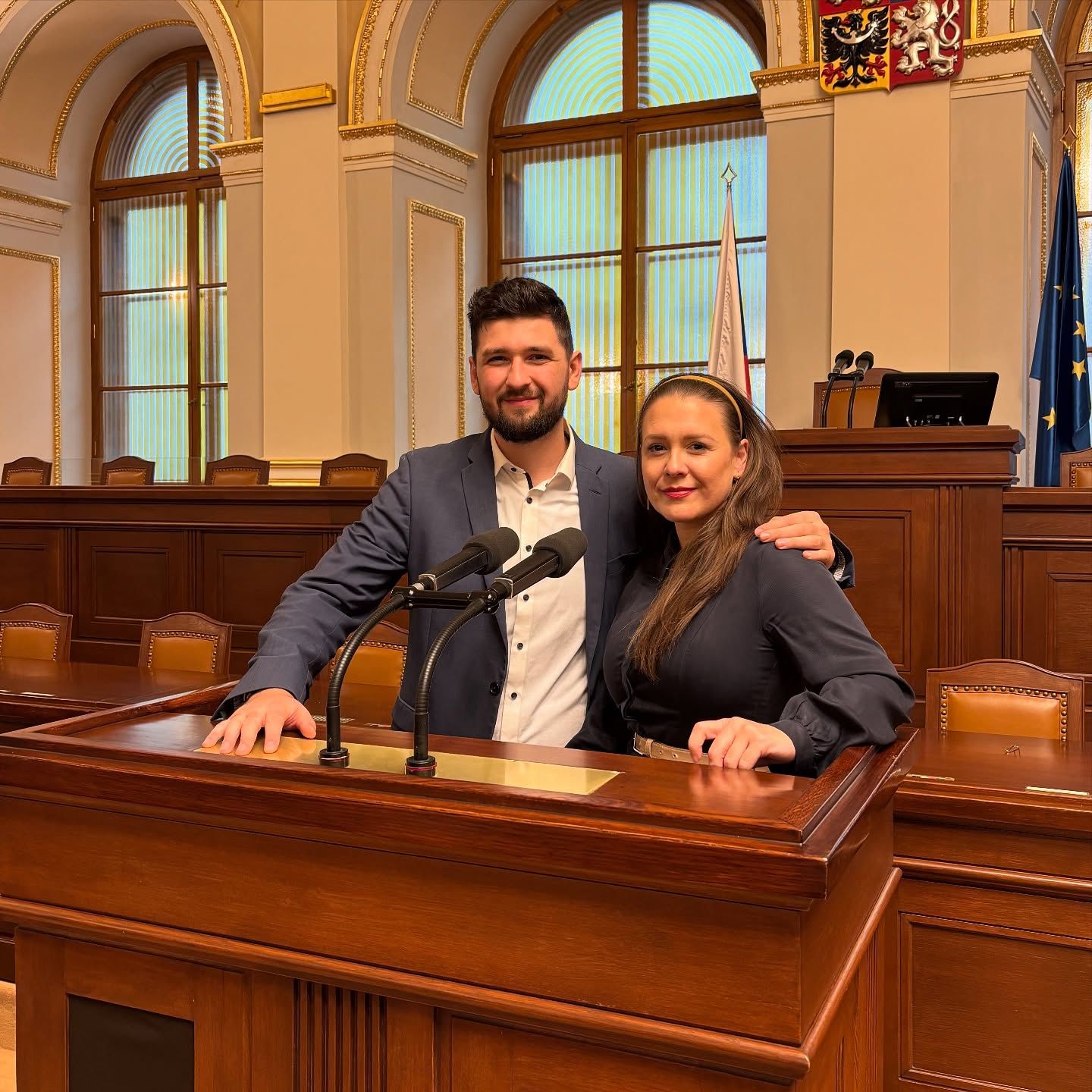 Gabriela Sedláčková a Matěj Gregor