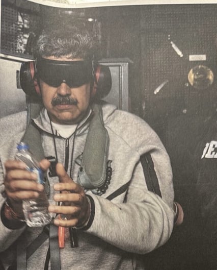 Zadržený Nicolas Maduro