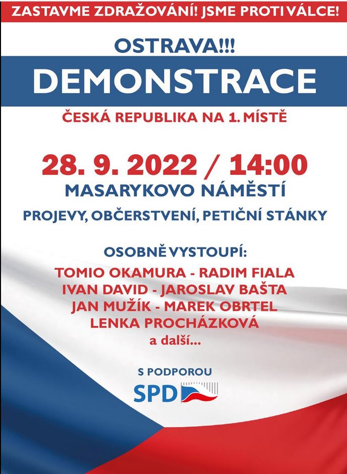Demonstrace SPD