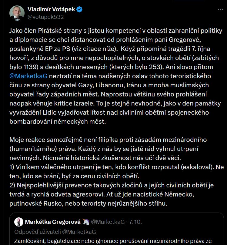 Vladimír Votápek promlouvá