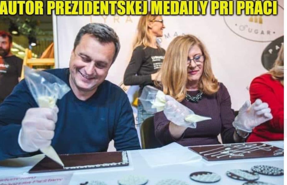 Žert na účet slovenské prezidentky?