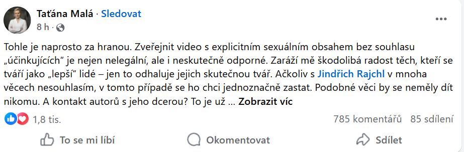 Ke kauze Jindřicha Rajchla