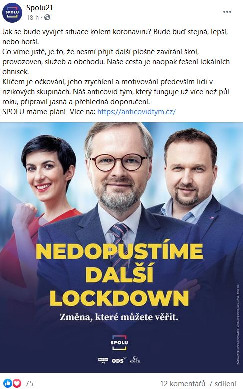 Kampaň koalice SPOLU
