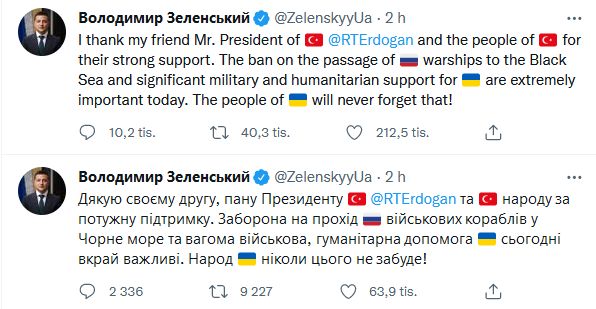 Ukrajinský prezident děkuje přátelům