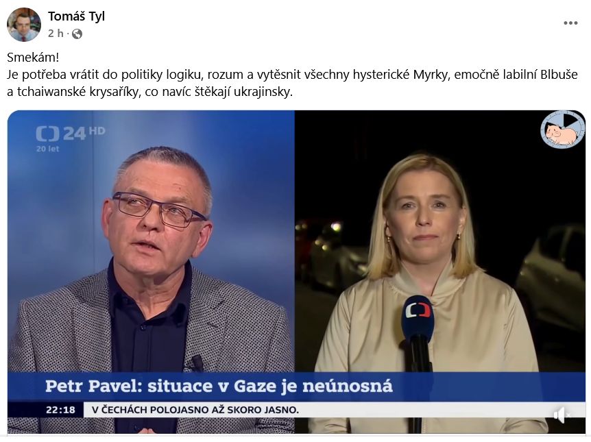 Reakce Tomáše Tyla