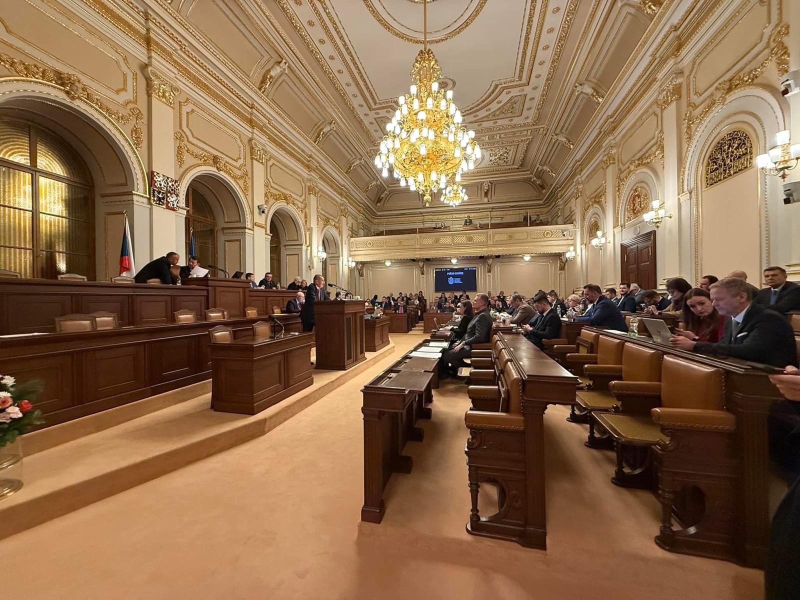 Babiš ve Sněmovně