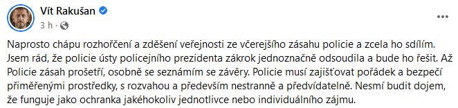 Zákrok policie na jihu Čech