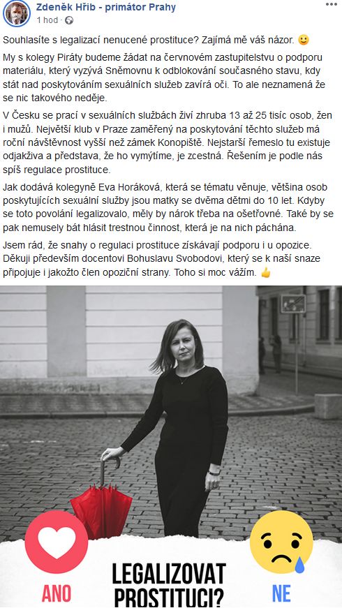 Zdeněk Hřib o prostituci