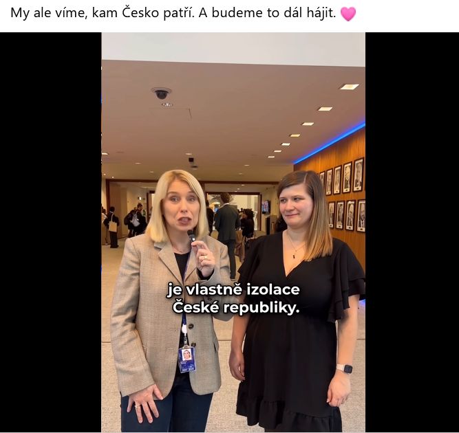 Danuše Nerudová promlouvá
