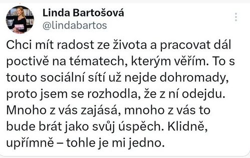 Linda Bartošová a Zdeněk Hřib promluvili