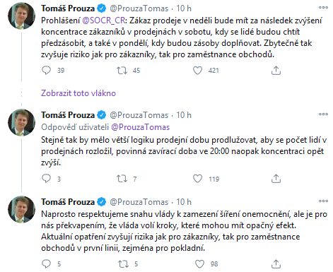 Tomáš Prouza kroutí hlavou nad ministrem Prymulou