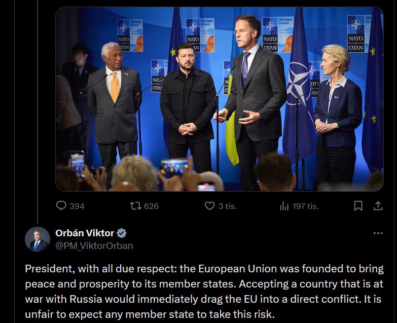 Viktor Orbán promlouvá