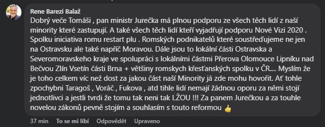 Komentář René Baláže