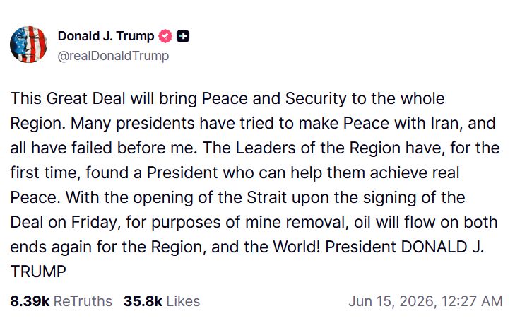 Trump o Íránu