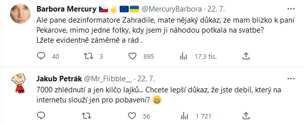 Barbora Mercury promlouvá