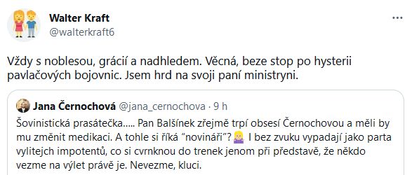 Jana Černochová promlouvá