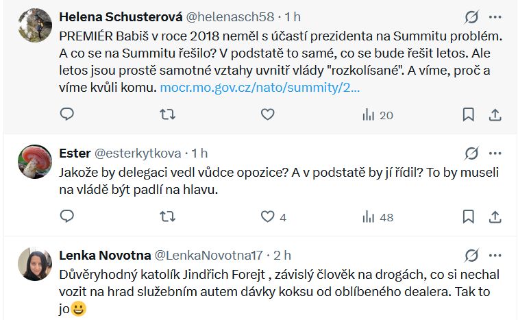 diskuse na sociálních sítích?