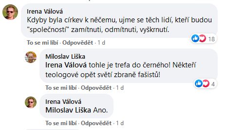 Irena Válová promlouvá