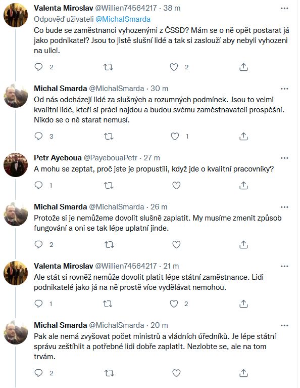 Michal Šmarda se zlobí