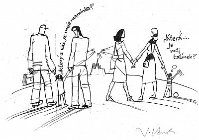 Karikatura od Václava Klause