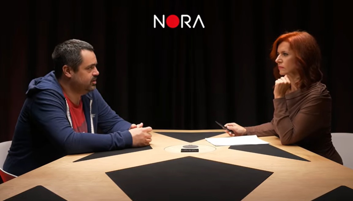 Pavel Novotný a Nora Fridrichová