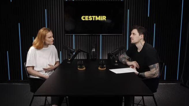 Iva Pazderková a Čestmír Strakatý