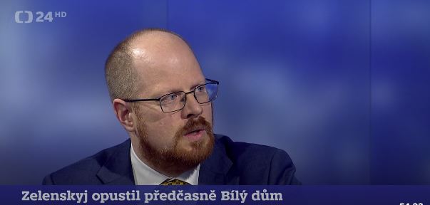 Eduard Hulicius v pořadu Události, komentáře ČT 24