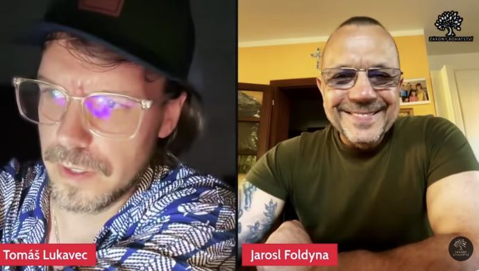 Jaroslav Foldyna v pořadu Zákony bohatství