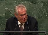Zeman promluvil „bez taháku“ v OSN. A navrhl tento razantní plán boje proti terorismu