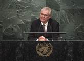Projev prezidenta Miloše Zemana v OSN