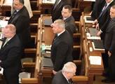 Když Miloš Zeman za nepřítomnosti TOP 09 dokončil svůj projev, toto o něm prohlásili přítomní poslanci