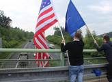 Vojenský konvoj USA má dnes odpoledne opustit Českou republiku