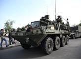 Americký konvoj dnes opustí Prahu, vojáky čeká cvičení