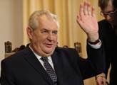 Prezident Zeman přijme na Hradě tři nové velvyslance