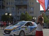 Autodrom Most: Slavnostní start rally přilákal do centra Mostu velké i malé fanoušky