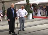 Prezident Zeman se při návštěvě Vysočiny znovu obul do Evropské unie